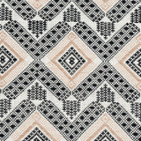Schumacher Ocosito Hand Woven Black Fabric - Eade's Wallpaper