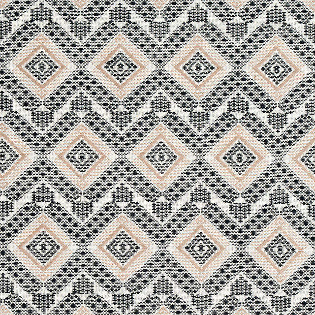Schumacher Ocosito Hand Woven Black Fabric - Eade's Wallpaper