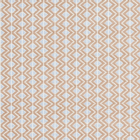 Schumacher Pinula Hand Woven Castor Fabric - Eade's Wallpaper