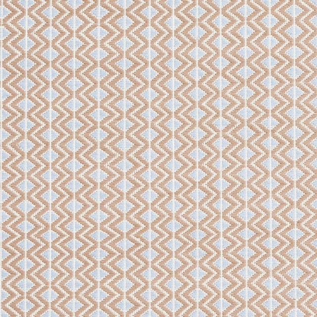 Schumacher Pinula Hand Woven Castor Fabric - Eade's Wallpaper