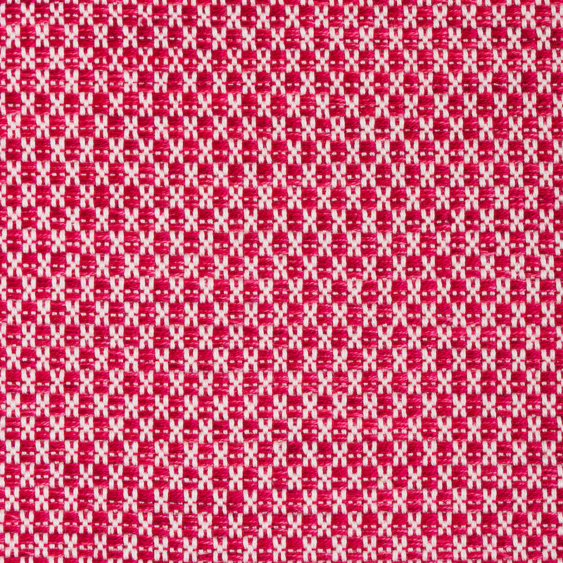 Schumacher Momo Hand Woven Texture Rosa Fabric - Eade's Wallpaper