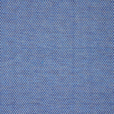 Schumacher Momo Hand Woven Texture Blue Fabric - Eade's Wallpaper