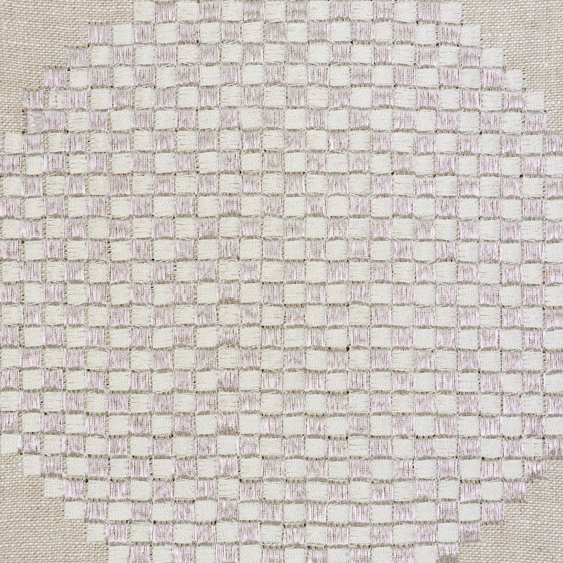 Schumacher Hansen Embroidery Neutral Fabric