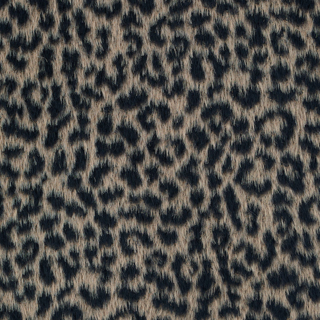 Schumacher Lilya Leopard Natural Fabric - Eade's Wallpaper