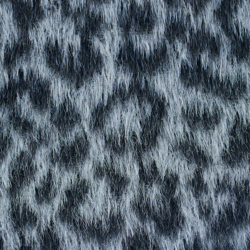 Schumacher Lilya Leopard Grey Fabric - Eade's Wallpaper
