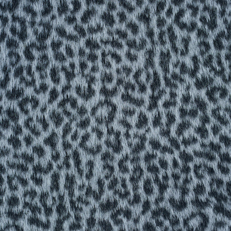 Schumacher Lilya Leopard Grey Fabric - Eade's Wallpaper