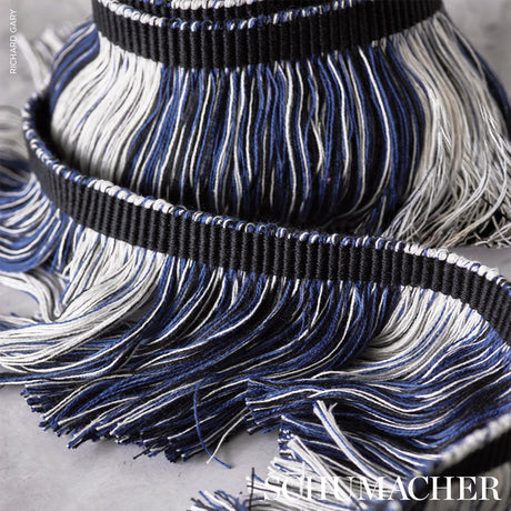 Schumacher 78982 CALCADA FRINGE in MIDNIGHT Trim - STEPHANIE