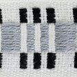 Schumacher 78991 CARMO TAPE NARROW in SILVER & BLACK Trim - 