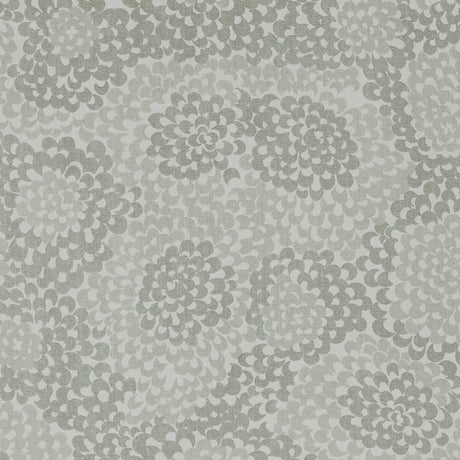 Schumacher 78N02 MUMS in FOG Fabric - RAOUL TEXTILES