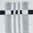 Schumacher 79001 CARMO TAPE MEDIUM in SILVER & BLACK Trim - 