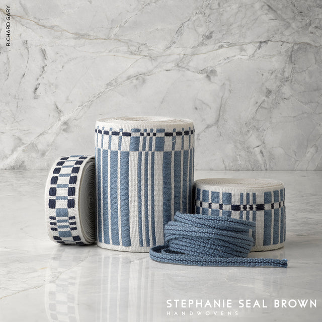Schumacher 79020 CARMO GIMP in INDIGO Trim - STEPHANIE SEAL 