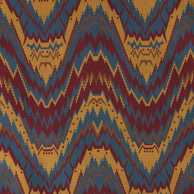 Schumacher Tauride Épinglé Jewel Fabric - Eade's Wallpaper