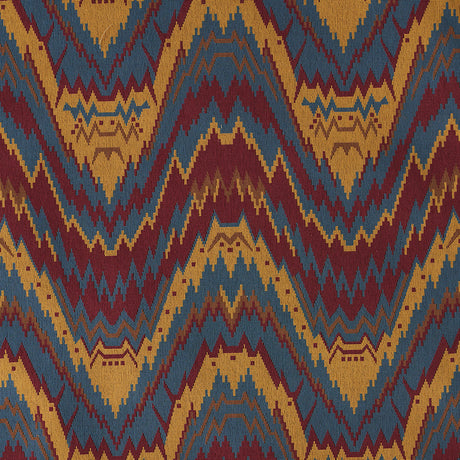 Schumacher Tauride Épinglé Jewel Fabric - Eade's Wallpaper