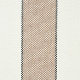 Schumacher Blumont Stripe Indoor/Outdoor Stone Fabric