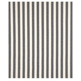 Schumacher Blumont Stripe Indoor/Outdoor Charcoal Fabric