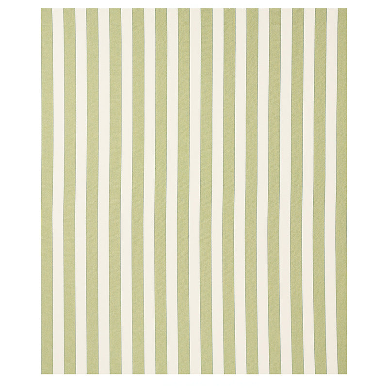 Schumacher Blumont Stripe Indoor/Outdoor Green Fabric
