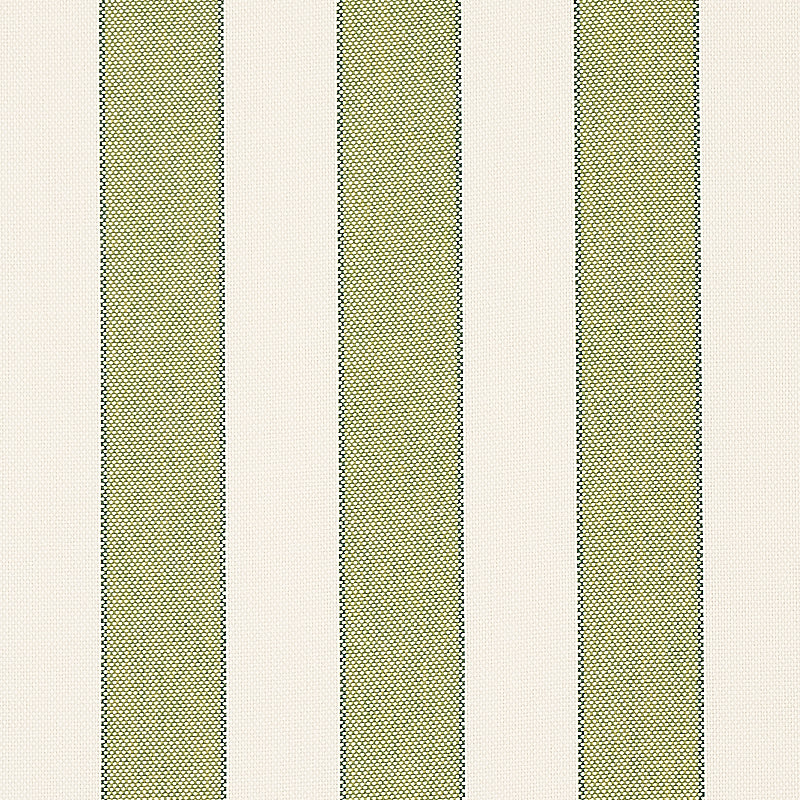 Schumacher Blumont Stripe Indoor/Outdoor Green Fabric