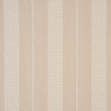 Schumacher Lubeck Stripe Natural Fabric - Eade's Wallpaper