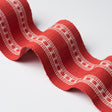 Schumacher 79114 LUBECK TAPE in RED Trim - PERENNIAL FAVORIT