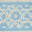 Schumacher 79121 BRINDA HAND BLOCKED TAPE in SKY Trim - JACA