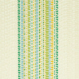 Schumacher Bendita Stripe Indoor/Outdoor Leaf Fabric