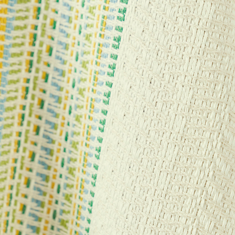 Schumacher Bendita Stripe Indoor/Outdoor Leaf Fabric