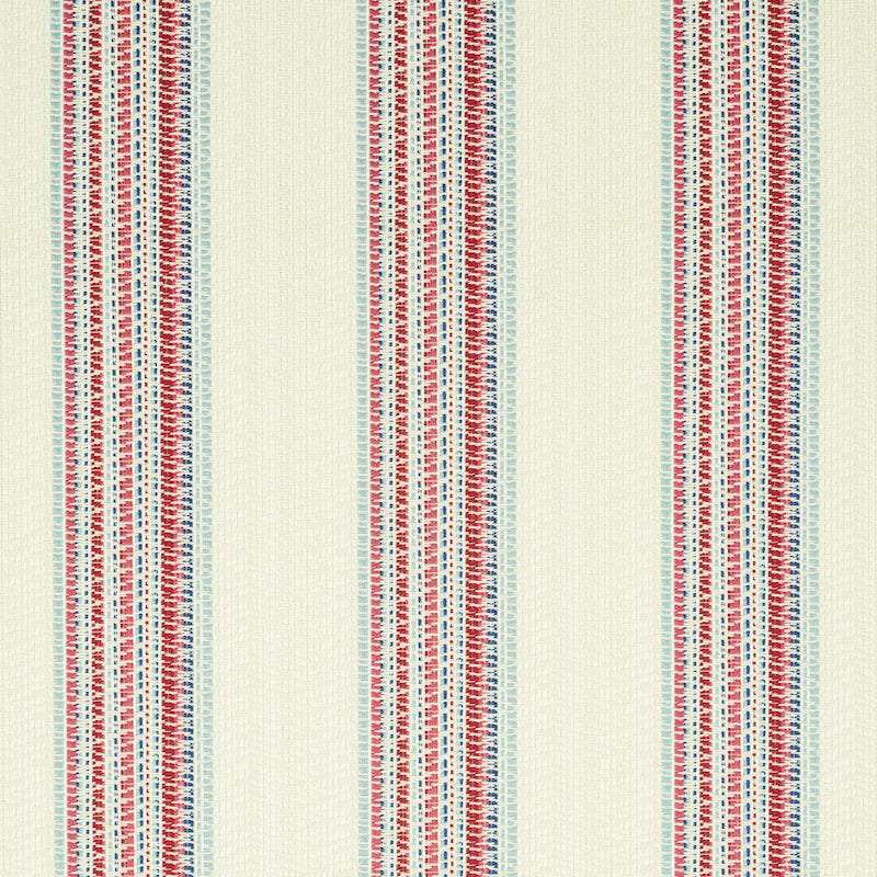 Schumacher Bendita Stripe Indoor/Outdoor Rose Fabric