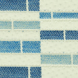 Schumacher Ashcroft Matelassé Indoor/Outdoor Blue Fabric
