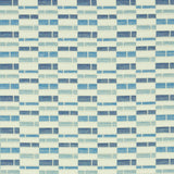 Schumacher Ashcroft Matelassé Indoor/Outdoor Blue Fabric