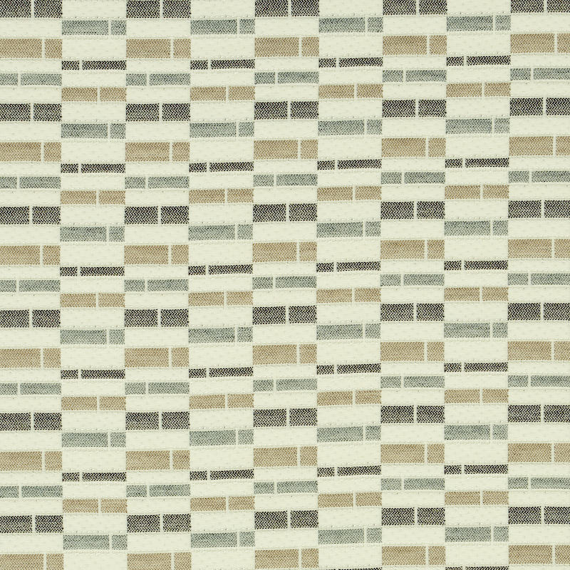 Schumacher Ashcroft Matelassé Indoor/Outdoor Neutral Fabric