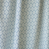 Schumacher Olmsted Indoor/Outdoor Blue Fabric - Eade's Wallpaper