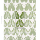 Schumacher Palma Sola Indoor/Outdoor Green Fabric - Eade's Wallpaper