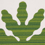 Schumacher Palma Sola Indoor/Outdoor Green Fabric - Eade's Wallpaper