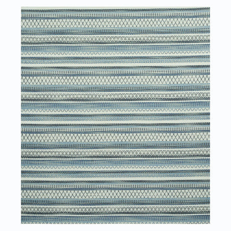 Schumacher Fremont Indoor/Outdoor Blue Fabric