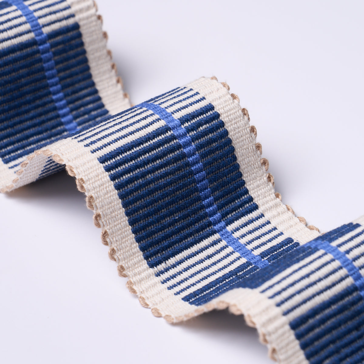 Schumacher 79208 CALCADA TAPE MEDIUM in LAPIS Trim - PERENNI