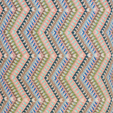 Schumacher Amates Hand Woven Brocade Chalked Fabric