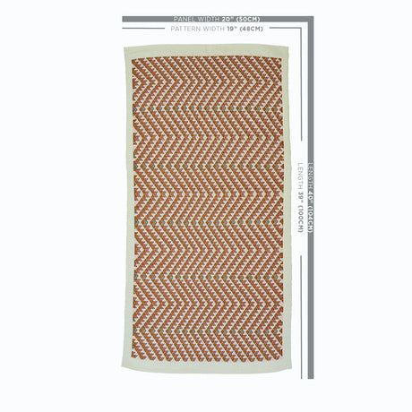 Schumacher Amates Hand Woven Brocade Mostaza Fabric