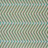 Schumacher Amates Hand Woven Brocade Duck Egg Fabric