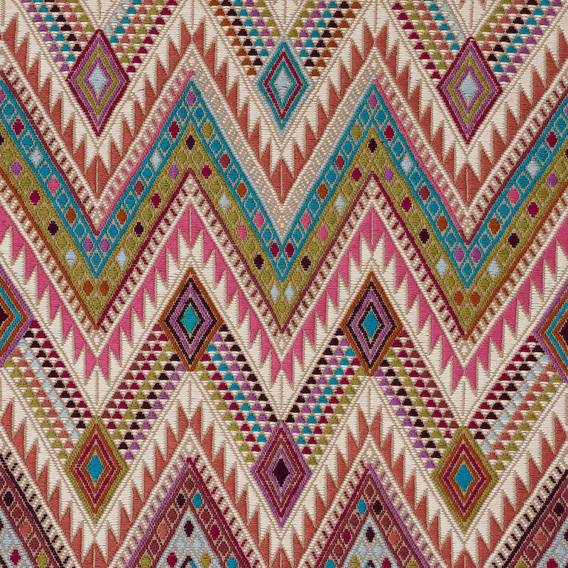 Schumacher Coyolate Hand Woven Brocade Nougat Fabric