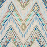 Schumacher Coyolate Hand Woven Brocade Arctic Fabric