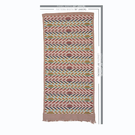 Schumacher Izapa Hand Woven Brocade Multi Fabric