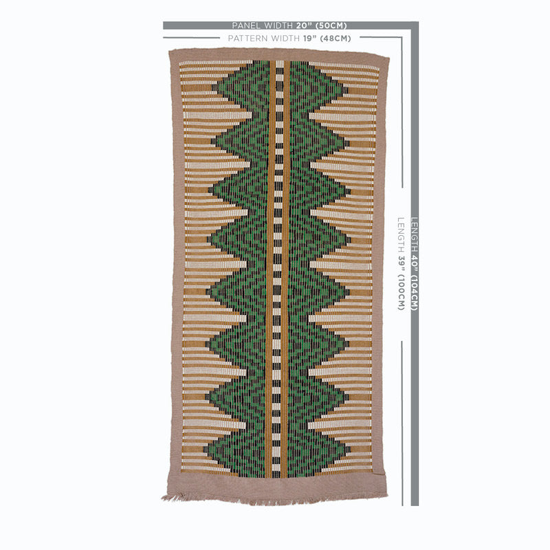 Schumacher Mixco Hand Woven Brocade Jewel Fabric - Eade's Wallpaper