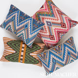 Schumacher Mixco Hand Woven Brocade Jewel Fabric - Eade's Wallpaper