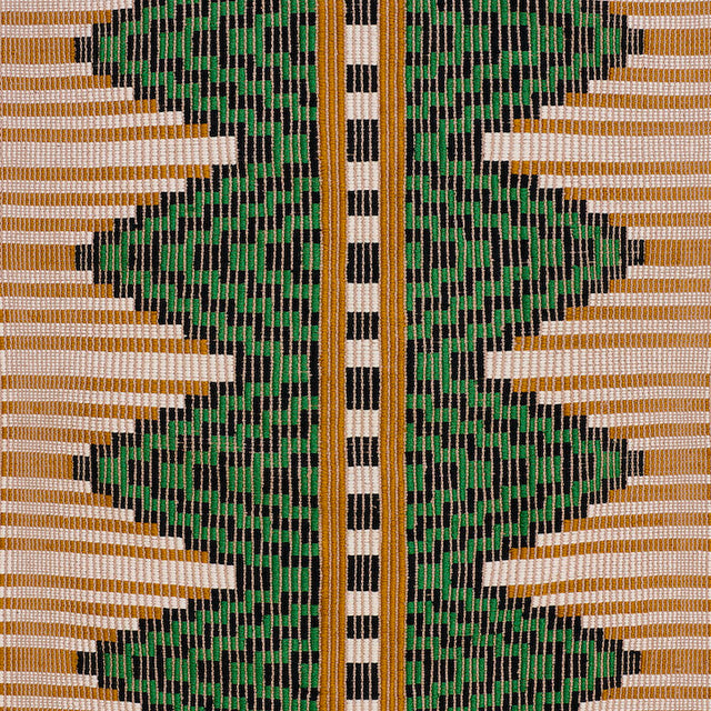 Schumacher Mixco Hand Woven Brocade Jewel Fabric - Eade's Wallpaper