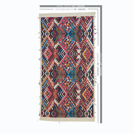 Schumacher Nica Hand Woven Brocade Rosa Fabric - Eade's Wallpaper