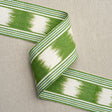 Schumacher 79303 BANYAN IKAT TAPE in LEAF Trim - PERENNIAL F