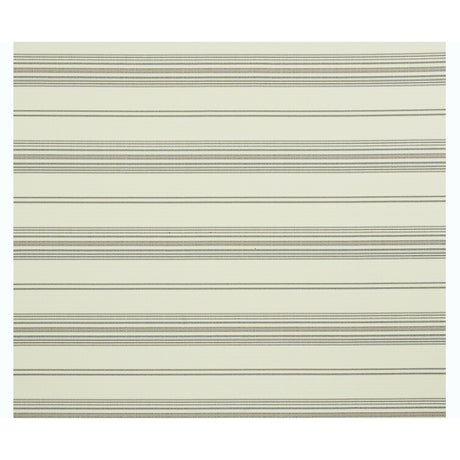 Schumacher Solana Stripe Indoor/Outdoor Stone Fabric - Eade's Wallpaper