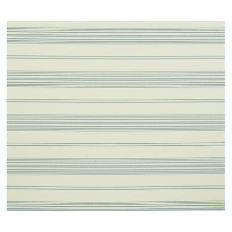 Schumacher Solana Stripe Indoor/Outdoor Sky Fabric - Eade's Wallpaper