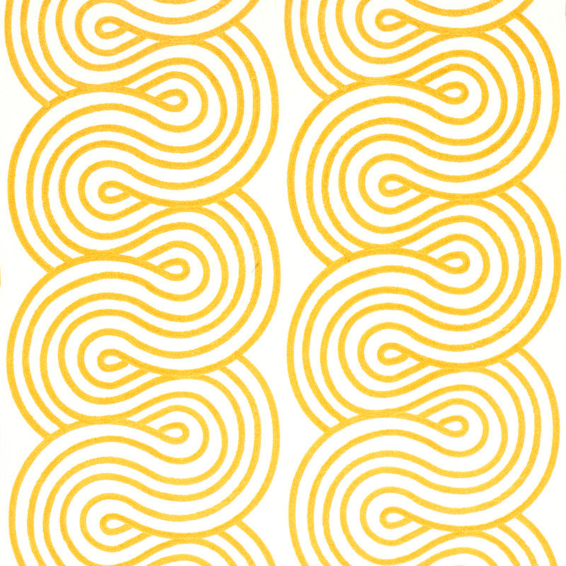 Schumacher Giraldi Embroidery Gold Fabric