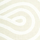 Schumacher Giraldi Embroidery Natural Fabric